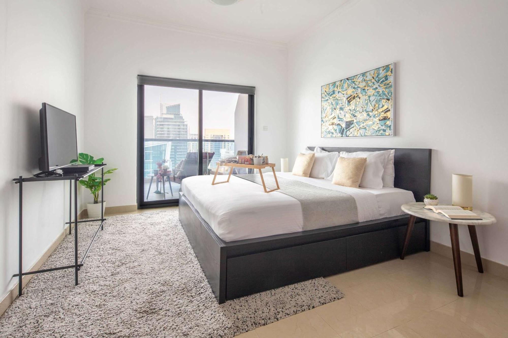 Apartmán Frank Porter - Time Place Tower Dubaj Exteriér fotografie